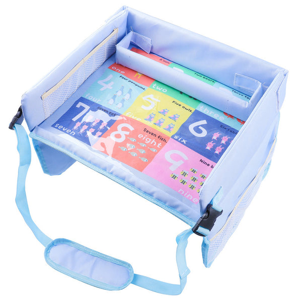 Car baby safety seat tray child car storage table