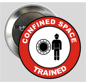 Confined Space Trained Button