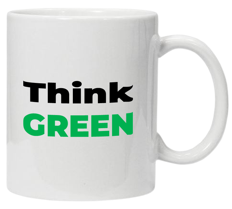 Think Green Mug 11oz or 15oz Mug