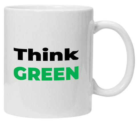 Think Green Mug 11oz or 15oz Mug